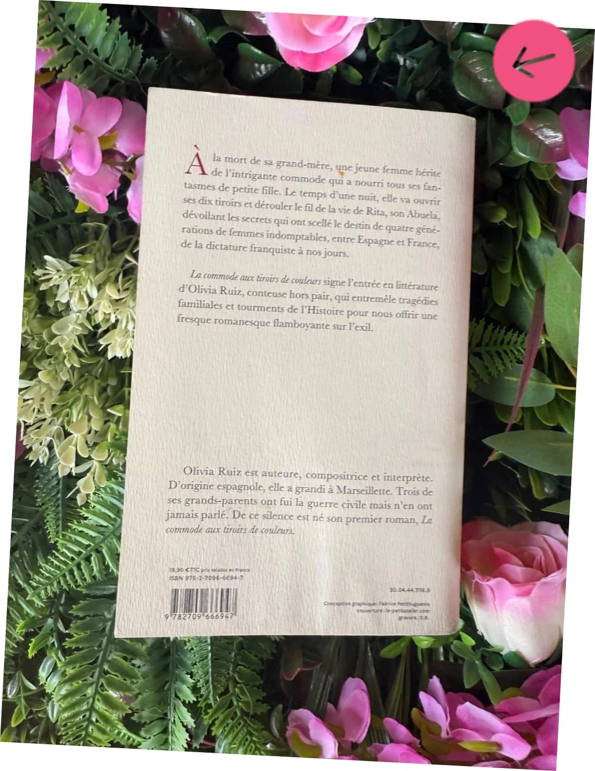 Livre Olivia Ruiz la commode au tiroir de couleur – photo 3